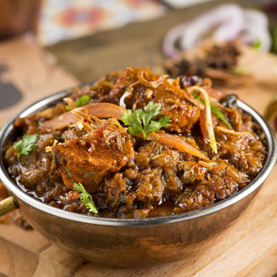 "Kadai Mutton Masala (Green Bawarchi Restaurant) - Click here to View more details about this Product